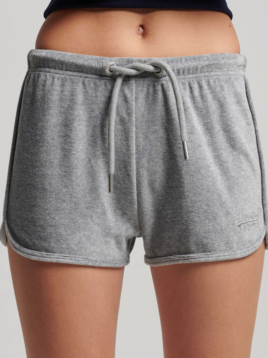 Superdry Ovin Women's Sporty Shorts Gray