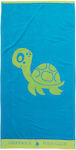 Greenwich Polo Club 3763 Kids Beach Towel Blue 140x70cm