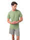 Vamp Men's Summer Pajamas Set Green