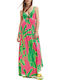 Damila Summer Maxi Floral Dress