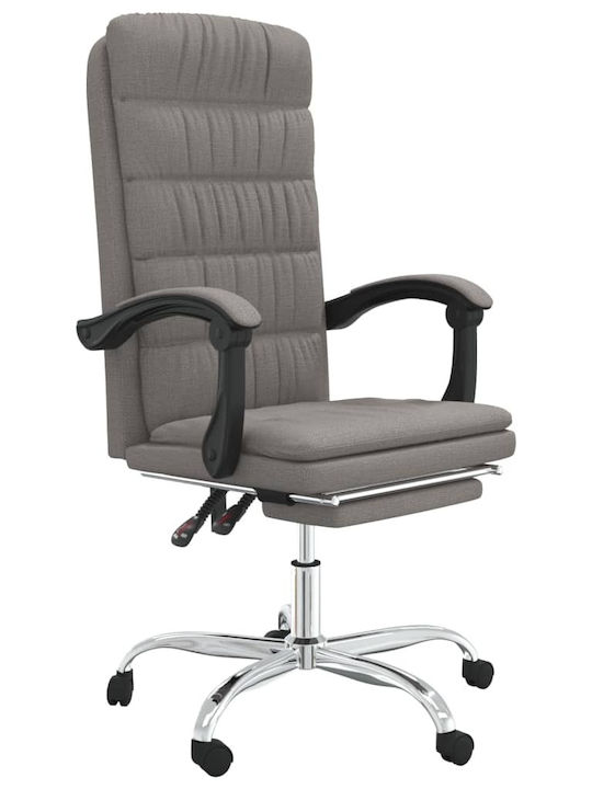 vidaXL Scaun De Birou Cu Înclinare Taupe