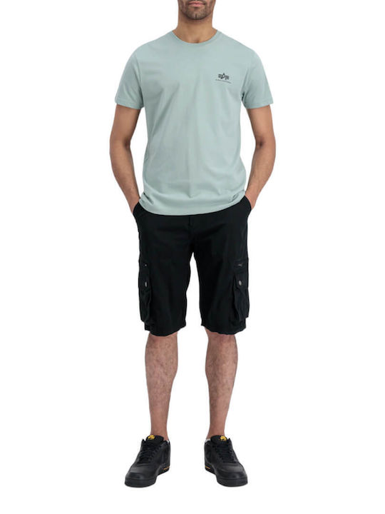 Alpha Industries Herren T-Shirt Kurzarm Grün