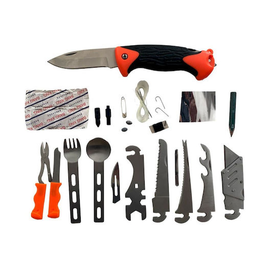Texar Bushcraft Kit Θήκη Επιβίωσης με Μαχαίρι
