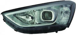 Depo Αριστερό Μπροστινό Φανάρι Led για Hyundai Santa Fe 2012-2016 1τμχ