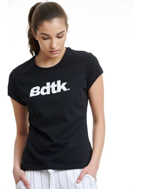 BodyTalk 1231-900028 Γυναικείο Αθλητικό T-shirt Μαύρο