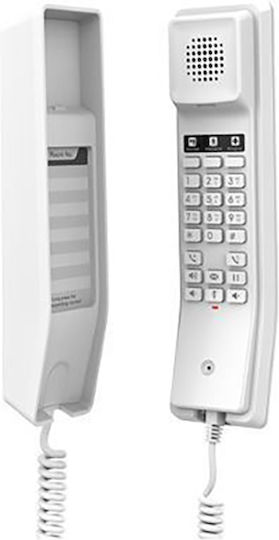 Grandstream GHP610 С кабел Телефон IP 2 линии Бял