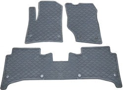 Set Front and Back 3pcs for Volkswagen Touareg Porsche Cayenne Gray