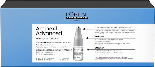L'Oréal Professionnel Aminexil Advanced Hair Ampoules Against Hair Loss 42x6ml