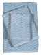 Das Home 3-tlg. Set Badetücher Best 0664 Blue Gewicht 480gr/m²