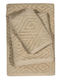 Das Home Bath Towel Set 3pcs Best 0662 Beige Weight 480gr/m²