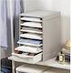 Bama Plastic Clothing Shelf in Grey Colour 41x34x53cm