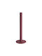 Pam & Co Metallic Paper Towel Holder Matt Bordeaux 12.5x12.5x33cm 1230-153