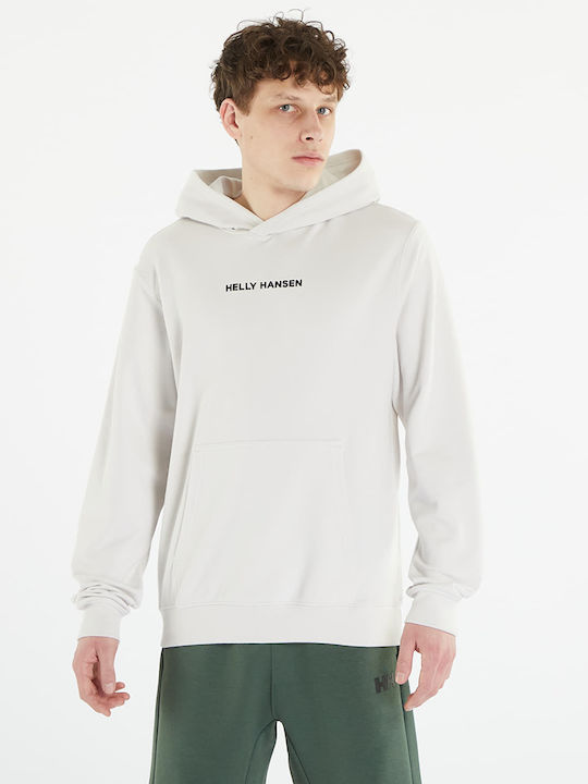 Helly Hansen Φούτερ με Κουκούλα Λευκό