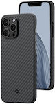 Pitaka MagEZ 3 1500D Back Cover Συνθετική Μαύρο (iPhone 14 Pro) 1500D