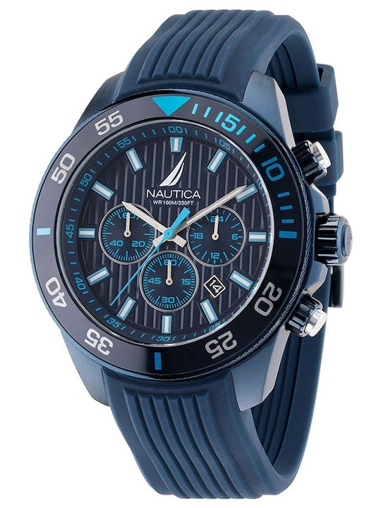 Nautica Men's Watch 49mm Chronograph Battery wi...