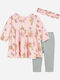Kids' Set with Leggings Winter 2pcs Pink