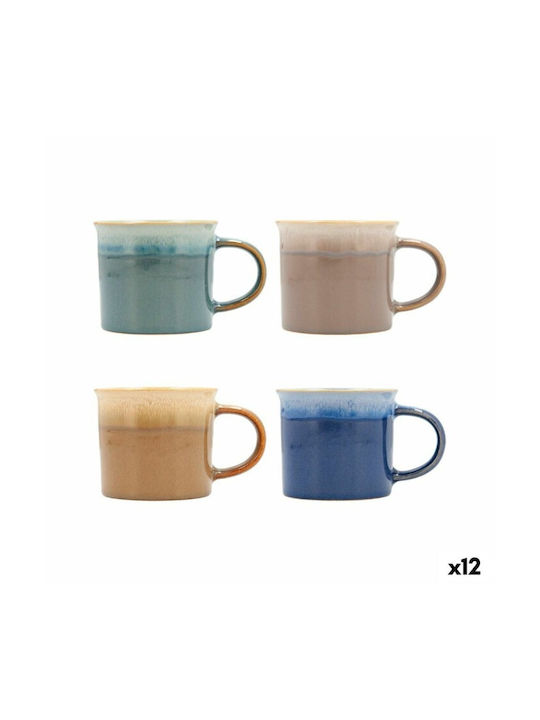 Quid Duo Ceramic Cup Multicolour 265ml 12pcs