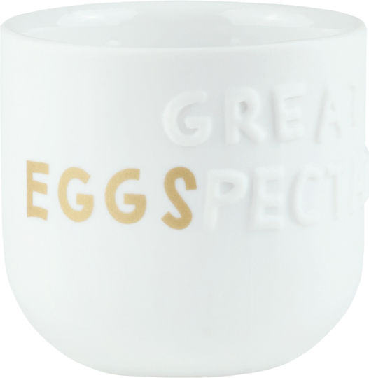 Raeder Great Eggspectations Αυγοθήκη από Πορσελάνη Λευκή