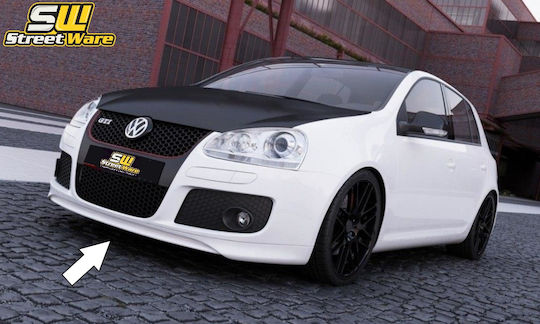 Maxton Design Spoiler Αυτοκινήτου Μπροστά Συμβατό με Volkswagen Golf Look Anniversary 30th Edition 2003-2008