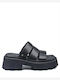 Windsor Smith Leather Women's Sandals In Black Colour