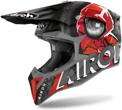 Airoh Wraap Alien Motorradhelm Motocross ECE 22.05 1330gr