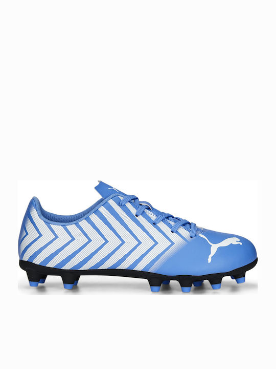 PUMA Tacto II Kids Molded Soccer Shoes Blue