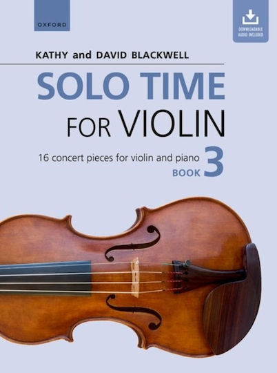 Oxford University Press Solo Time for Violin Book 3 + CD Lernmethode für Geige + CD