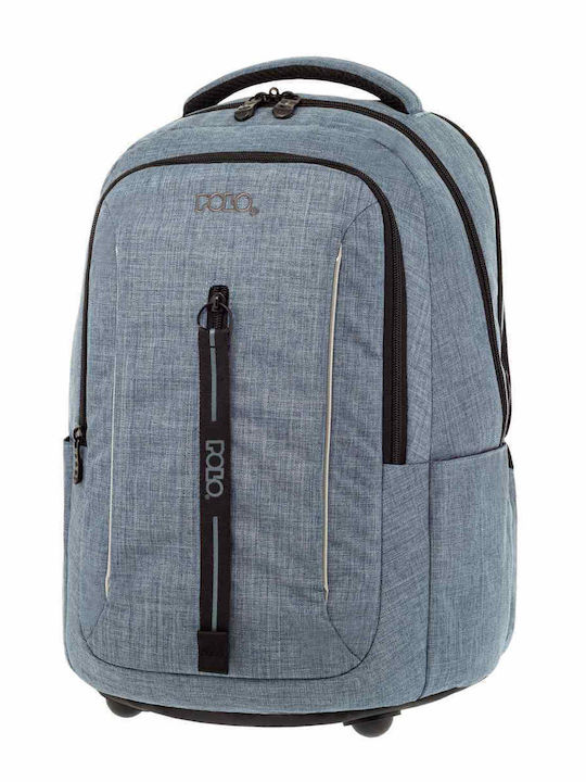 Polo Prodigy School Bag Backpack Junior High-High School in Gray color 25lt 2023