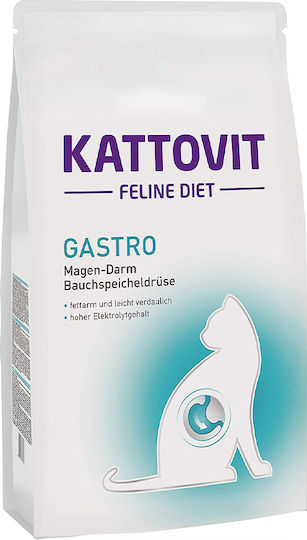 Kattovit Gastro Hrană Uscată Dietetică pentru Pisici Adulte cu Tract Gastrointestinal Sensibil cu Carne 4kg