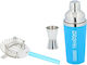 Aria Trade Cocktail-Set Blau 3 Stück