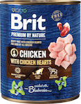 Brit Premium by Nature Wet Food Dogs in Cans with Chicken 800gr