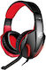 Fenner Soundgame F1 Over Ear Gaming Headset cu conexiune 2x3,5mm Roșu