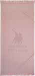 Greenwich Polo Club 3782 Beach Towel with Fringes Pink 170x80cm