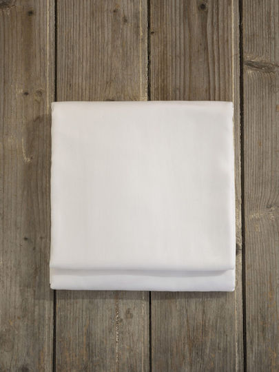Nima Duvet Cover Cotton Satin Queen 220x240 Superior White