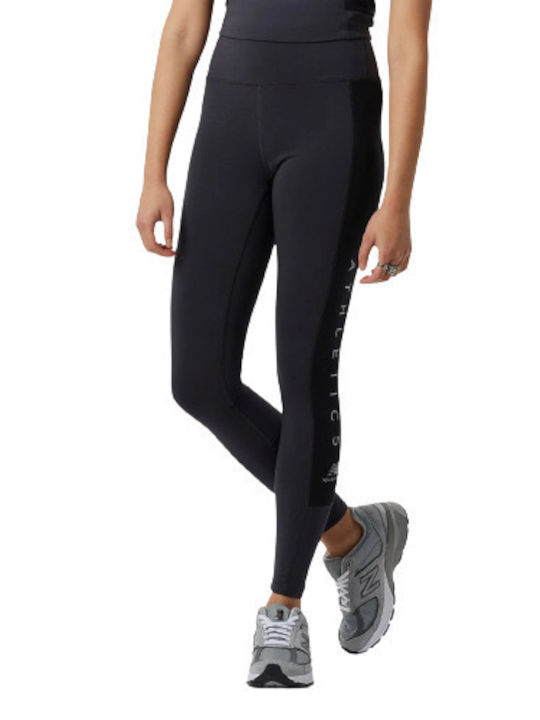 New Balance Frauen Lang Leggings Schwarz