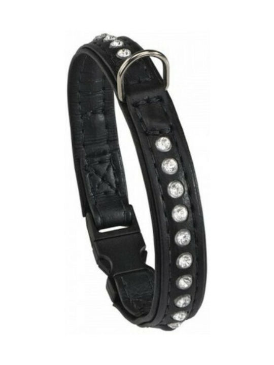 Ferplast Lux Hundehalsband in Schwarz Farbe 15mm x 28cm 76013017