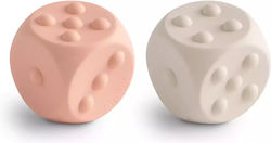 Mushie Baby Toy Dices made of Silicone for 10++ Months