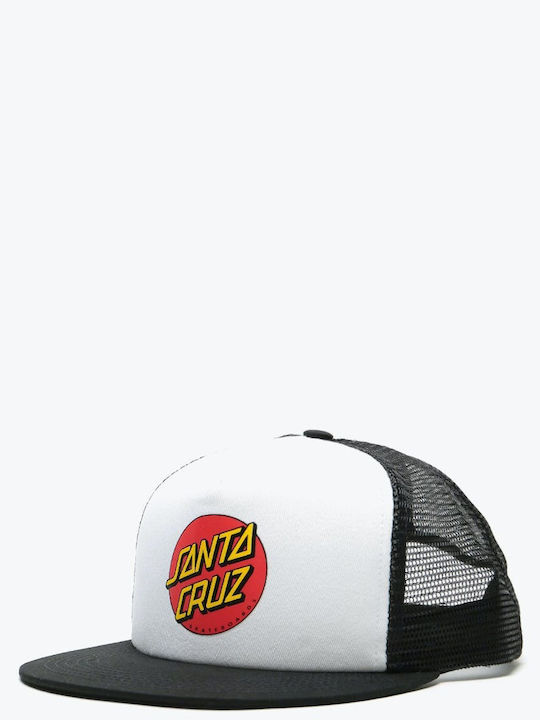 Santa Cruz Bărbătesc Trucker Jockey White/Black SCA-CAP-0115