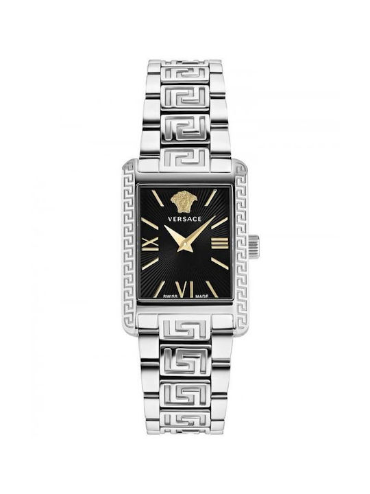 Versace Watch with Silver Metal Bracelet