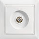 IlluminON IlluminON Satellite Antenna Socket Terminal in White color 70X00039
