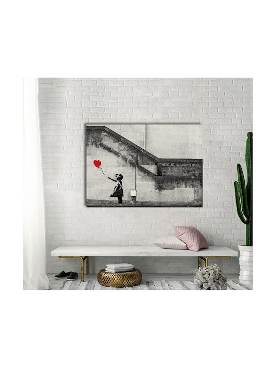 17175 Painting Copy of Banksy on Canvas 130x90cm