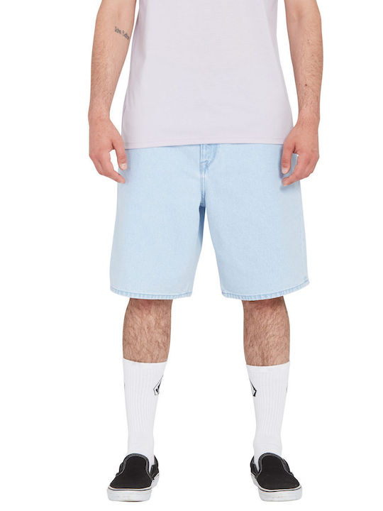 Volcom Billow Ανδρική Βερμούδα Τζιν Γαλάζια