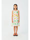 Children's Dress Sleeveless Floral Multicolour