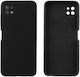 Idol 1991 Velvet Elite 4 Side Camera Guard Задна корица Силикон Черен (Galaxy A22 5G)