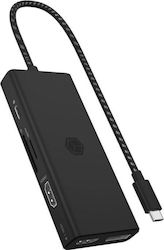 Icy Box USB-C Docking Station με HDMI/DisplayPort 4K PD Ethernet (IB-DK4011-CPD)