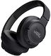 JBL Tune 720BT JBLT720BTBLK Wireless/Wired Over Ear Headphones with 76hours hours of operation Blaca