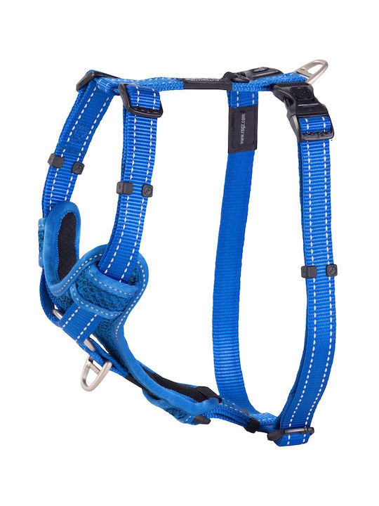 Rogz Hundegeschirr Utility Blau Groß 20mm x 45-75cm RGSJC06B
