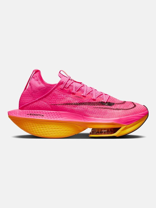 Nike Air Zoom Alphafly Next% 2 Γυναικεία Αθλητικά Παπούτσια Running Hyper Pink / Laser Orange / White / Black