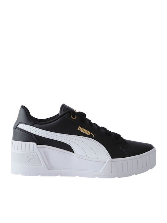 Puma Karmen Γυναικεία Flatforms Sneakers Λευκά 390985-01