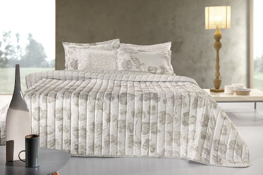 Guy Laroche Deco Cuvertură Extra-dublu Microfibra Nisip 220x240cm